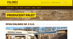 Desktop Screenshot of palimex.pl