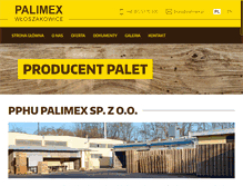 Tablet Screenshot of palimex.pl